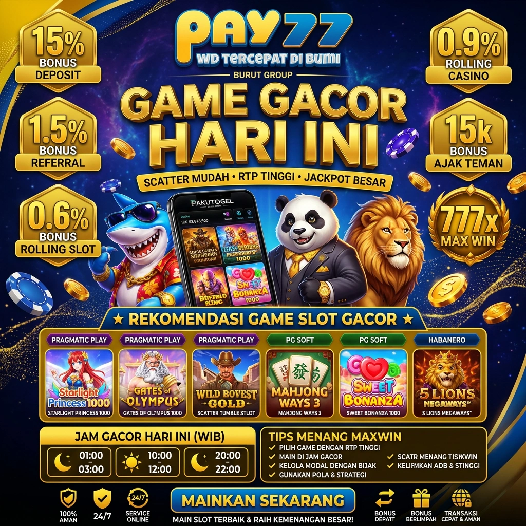 Sertifikat Resmi Pay77